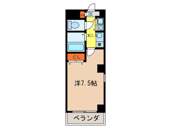 アヴァンセドミ－ルの物件間取画像